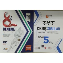 Eser Tyt 8'li Deneme Sınavı Seti –  2026+SON5 Yıl Tyt Çıkmış Sorular