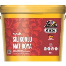 Düfa Klasik Mat Silikonlu Boya 15 Lt