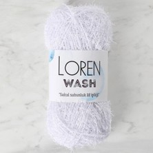 Durukar Loren Wash Optik Beyaz El Örgü Ipi - R001 - 34262