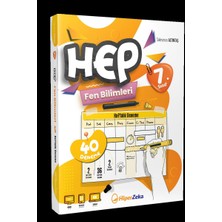 7. Sınıf Haftalık Hep Fen Bilimleri 40 Deneme Hiper Zeka