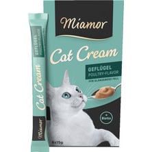 Storozal Miamor Cream Tavuklu Kedi Ödülü 6X15 gr x 3 Adet
