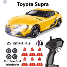 Brother Toys 25 Km/h Hız Yapan Toyota Supra Görünümlü Şarjlı 2.4 Ghz Uzaktan Kumandalı Drift Araba