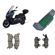 Motohane Arora Max-T Easy 125 Bakım Seti Ön-Arka Balata ve Hava Filtresi