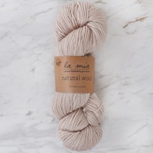İnura Global La Mia Natural Wool Bej El Örgü Ipi - H2 - 33606