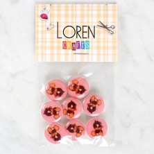 İnura Global Loren Crafts 8'li Ördek Düğme - 1202