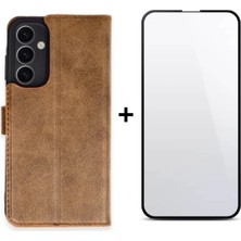 AHK Tekno Samsung Galaxy A55 (A556) Uyumlu Renkli Yumuşak Kapaklı Kılıf / Ekran Koruyucu