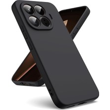 M.TK Moveteck Xiaomi Mi 15T Pro Kılıf Lansman Kamera Korumalı Içi Kadife Yumuşak Renkli Silikon Mat Hisli Süet Kapak