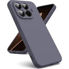 M.TK Moveteck Xiaomi Mi 15T Pro Kılıf Lansman Kamera Korumalı Içi Kadife Yumuşak Renkli Silikon Mat Hisli Süet Kapak