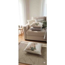 Yarımada Kadın Kooperatifi Su Itici ve Leke Tutmaz Ozellikli Duck Ketenden Yapilmis Çok Sevimli Bir Yastik.  Odalarınızda,koltuk Uzerinde Cok Guzel Duracaktir. Arkasi, Gizli Ilikli Düğmelidir.bu Yas