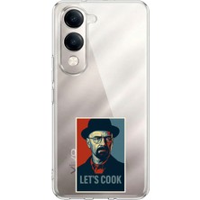 TechTree Vivo Y04 Uyumlu Lets Cook Afiş Baskılı Silikon Kılıf