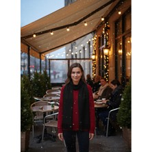 Triko Püskül Atkı