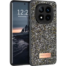 Celik Avm Onegif Xiaomi Redmi Note 14 Pro 4g Bright Simli Kapak - Gümüş