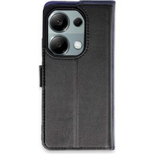 Newface Xiaomi Redmi Note 13 Pro 4g Kılıf Trend S Plus Kapaklı Kılıf - Siyah