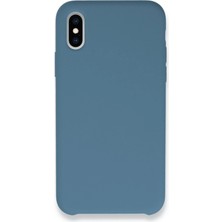 Newface Iphone Xs Max Kılıf Lansman Legant Silikon - Açık Mavi