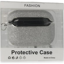 Newface Airpods Pro (1.nesil) Spell Simli Kılıf - Gümüş