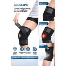 Aluslive Patella Ligament Destekli Dizlik Standart Beden