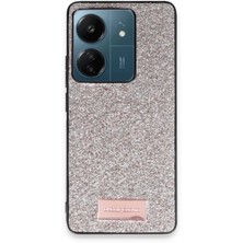 Onegif Xiaomi Redmi 13C Bright Simli Kapak - Gold