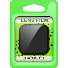 Newface Xiaomi Mi 15T Raze Metal Kamera Lens - Siyah
