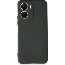 Newface Vivo Y16 Kılıf First Silikon - Koyu Yeşil