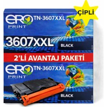 Ero Print TN-3607XXL / Brother MFC-L6710DW Çipli Muadil Toner - 2'li Avantaj Paket
