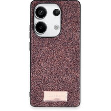 Onegif Xiaomi Redmi Note 13 Pro 4g Bright Simli Kapak - Derin Mor