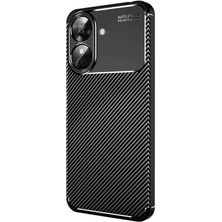 Newface Realme Note 60 Kılıf Auto Focus Karbon Kapak - Siyah