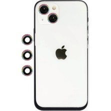 Newface Iphone 14 Shine Kamera Lens - Rainbow
