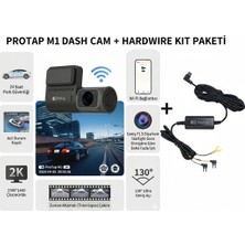 Maypal Protap M1 2k Araç Kamerası Dash Cam 1440P 130° Fov | 24 Saat Kayıt, Gece Görüşü, App Telefon Kontrol