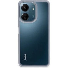 Newface Xiaomi Redmi 13C Kılıf Power Silikon - Sierra Blue