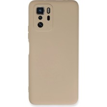 Newface Xiaomi Poco X3 Gt Kılıf Nano Içi Kadife Silikon - Pudra