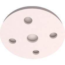 Motifpiyer Hazır Spotlu Tavan Paneli Matris Serisi Modern LED Uyumlu Tavan Göbeği/Radius