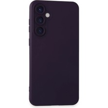 Newface Samsung Galaxy S24 Kılıf Nano Içi Kadife Silikon - Mor
