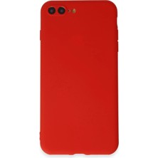 Newface Iphone 7 Plus Kılıf First Silikon - Kırmızı