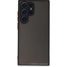 Newface Samsung Galaxy S23 Ultra Kılıf Montreal Silikon Kapak - Siyah