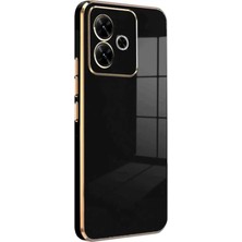 Newface Xiaomi Redmi 13 4g Kılıf Volet Silikon - Siyah