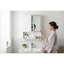 Mobilyacın Iki Kapaklı Aynalı Banyo Dolabı