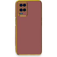 Newface Oppo A54 4g Kılıf Volet Silikon - Kırmızı