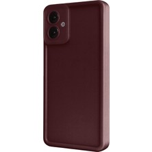 Newface Samsung Galaxy A07 4g Viera Silikon - Bordo