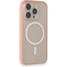 Newface Iphone 14 Pro Max Kılıf Grand Magneticsafe Kapak - Pembe
