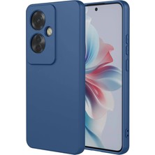 Newface Oppo Reno 11F Kılıf First Silikon - Lacivert