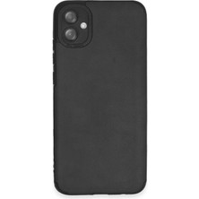 Newface Samsung Galaxy A04E Kılıf Loop Deri Silikon - Siyah