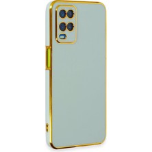 Newface Oppo A54 4g Kılıf Volet Silikon - Açık Yeşil