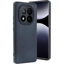 Newface Xiaomi Redmi Note 14 Pro 5g Kılıf Aras Deri Kapak - Lacivert