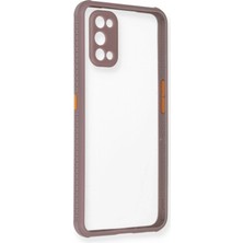 Newface Realme 7 Pro Kılıf Miami Şeffaf Silikon - Açık Mor