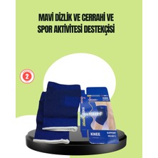 Evyora Spor Için Diz Destek Bandı Anti Kayma Yapısı