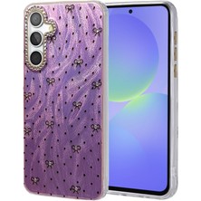 Newface Samsung Galaxy A36 Kılıf Blade Aynalı Desenli Kapak - Desen 2