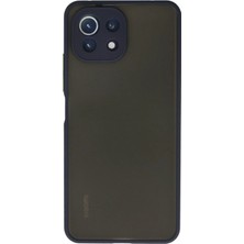 Evyora Newface Xiaomi Mi̇ 11 Lite Kılıf Montreal Silikon Kapak - Lacivert