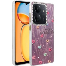 Evyora Newface Xiaomi Redmi 13C Kılıf Blade Aynalı Desenli Kapak - Desen 8