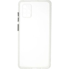 Newface Samsung Galaxy A71 Kılıf Miami Şeffaf Silikon - Şeffaf