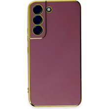 Evyora Newface Samsung Galaxy S21 Fe Kılıf Volet Silikon - Kırmızı